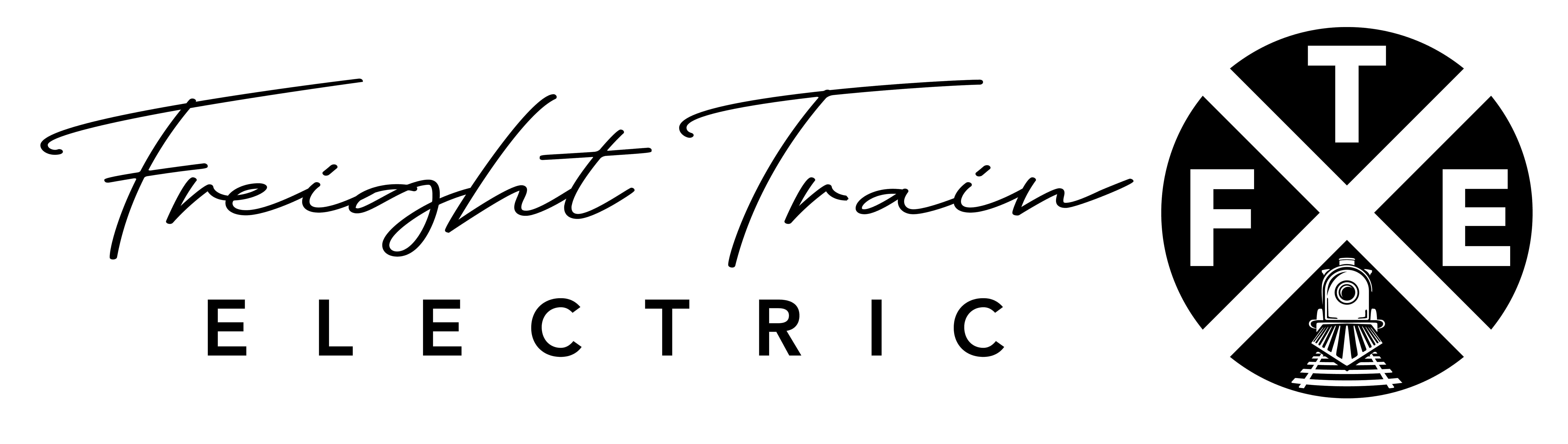 Freight Train Electric Logo
